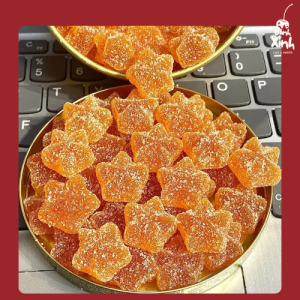 kẹo dẻo bọc đường