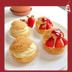 bánh su kem giòn
