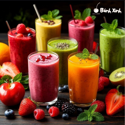 sinh tố hoa quả