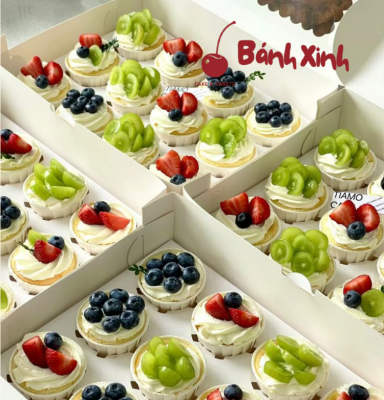 bánh ngọt size nhỏ