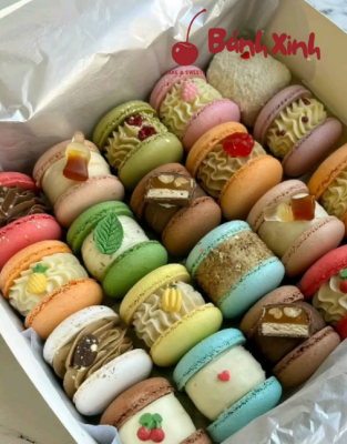 bánh macaron