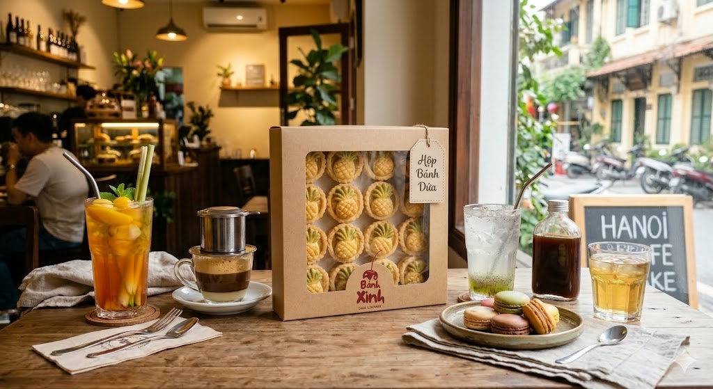 ăn bánh ngọt uống nước gì