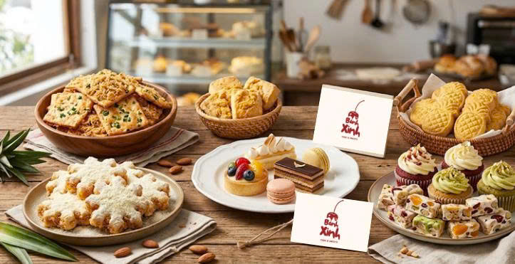 bánh ngọt cao cấp