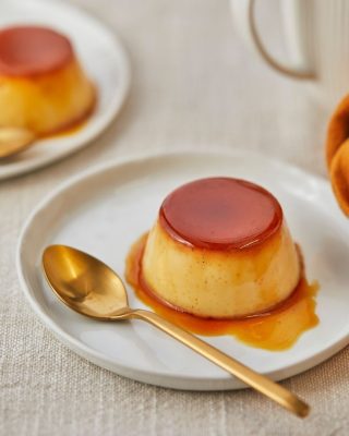 Bánh flan không cần lò nướng