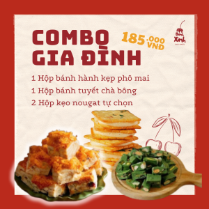 combo bánh gia đình