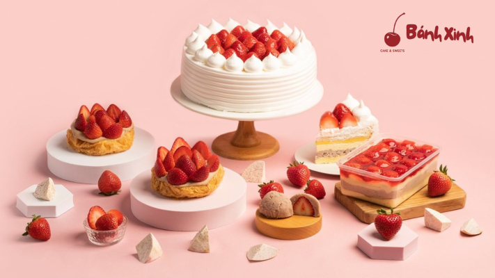 bánh ngọt tam giác